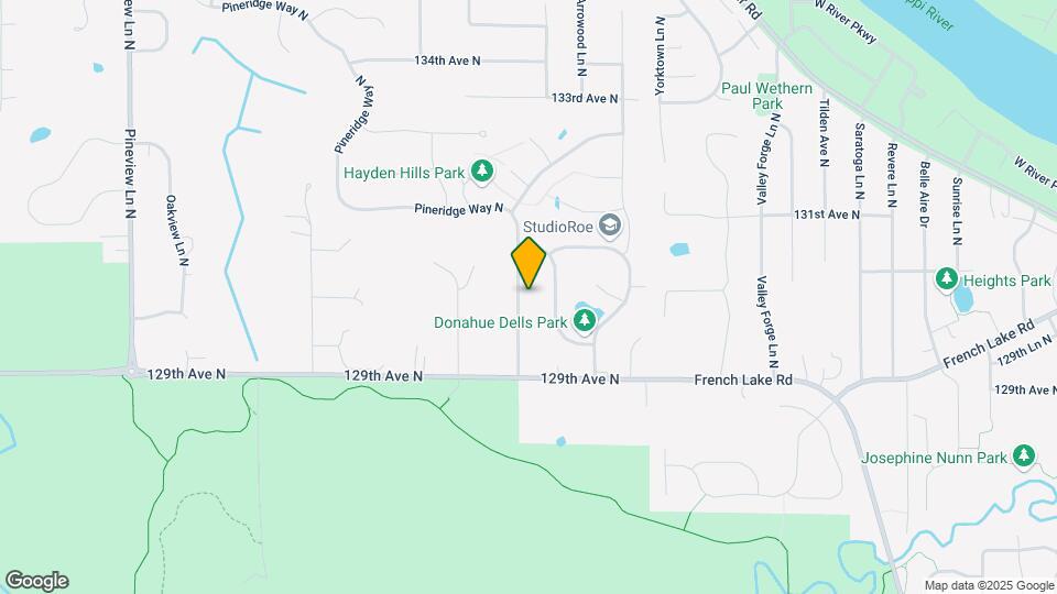 13010 Deerwood Ln N Map and Location Details