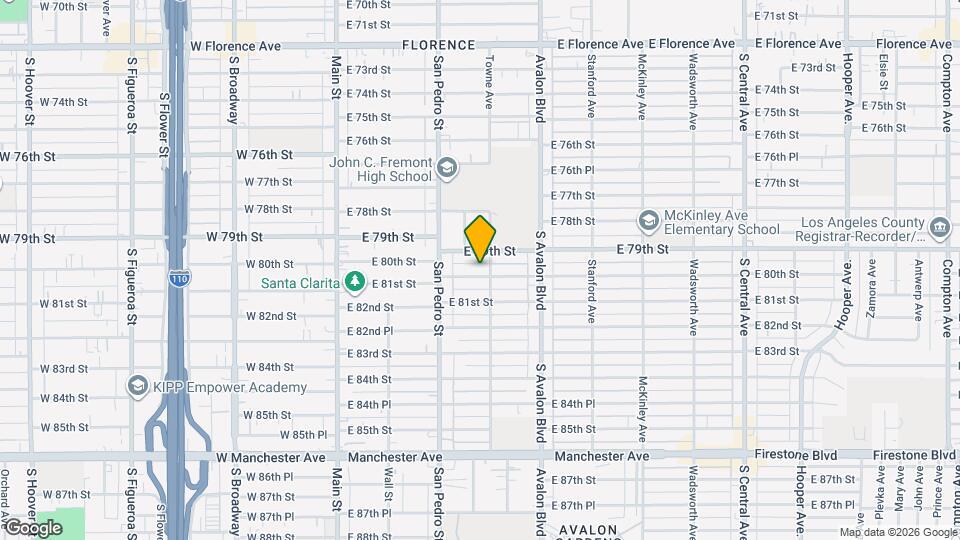 349 E 80th St Map and Location Details