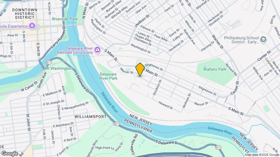 104 Mercer St Map and Location Details