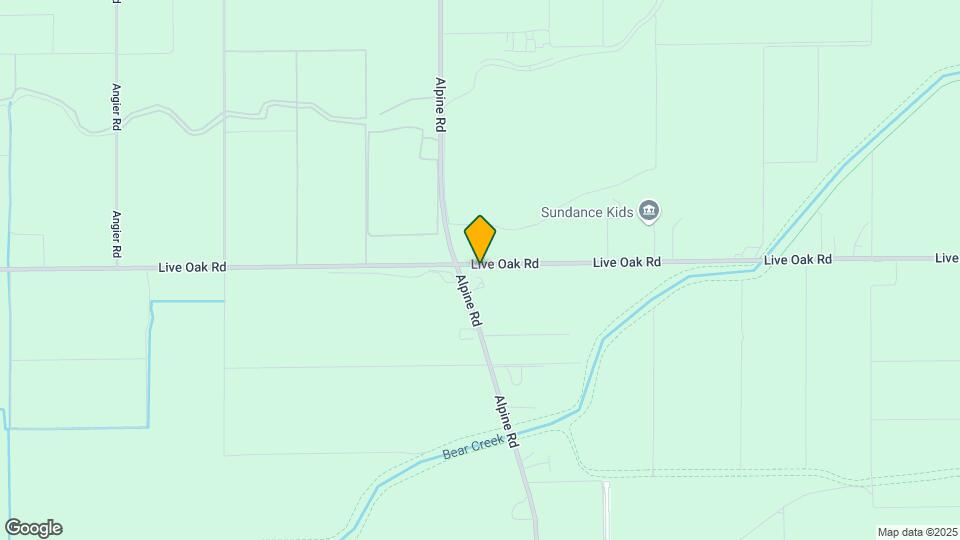 8384 Live Oak Rd Map and Location Details