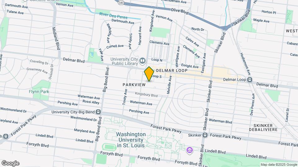 6660 Washington Ave Map and Location Details