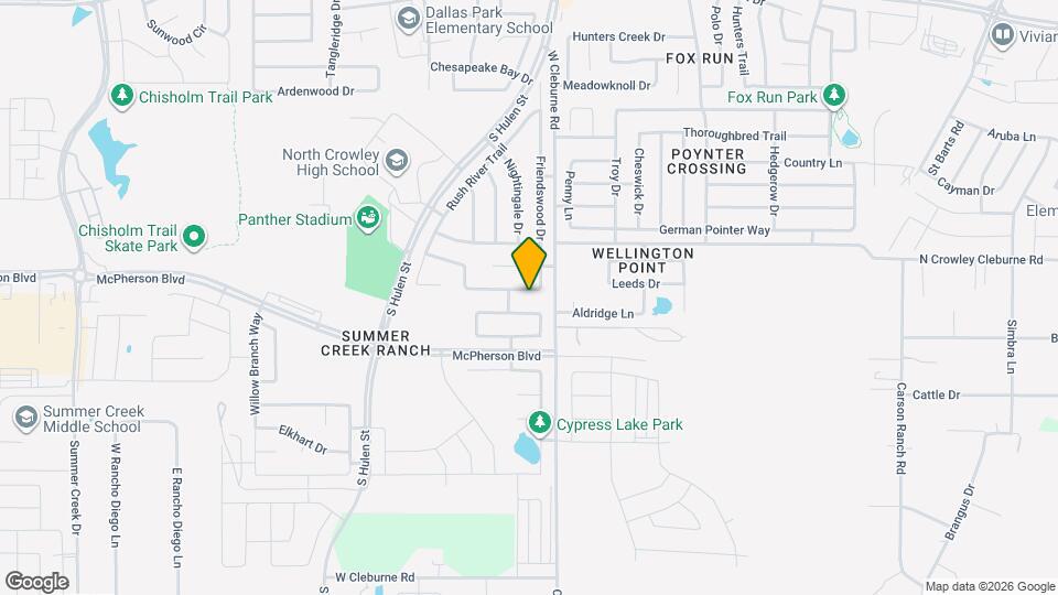 4413 Corner Brook Ln Mapa y Detalles de la Ubicación