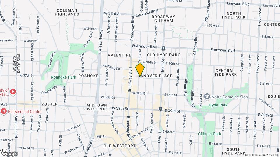 219 W 37th St Map and Location Details