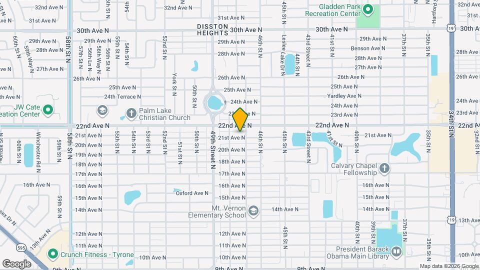 4719 21st Ave N Map and Location Details