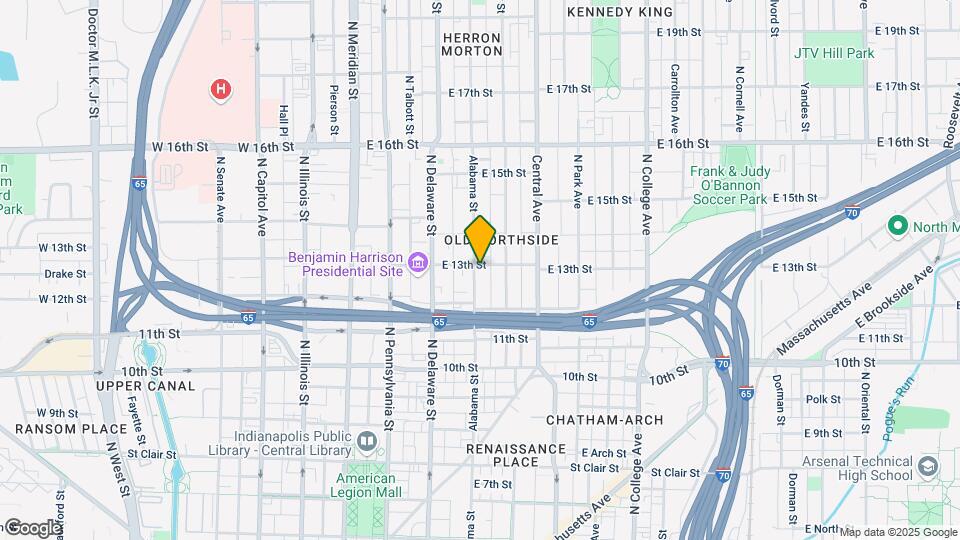 Englewood Lofts Mapa y Detalles de la Ubicación