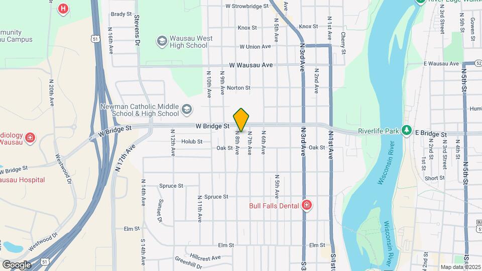 515 N 8th Ave Map and Location Details