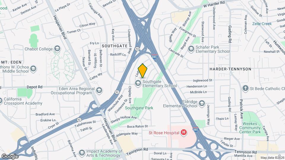 1440 Homestead Ln Map and Location Details