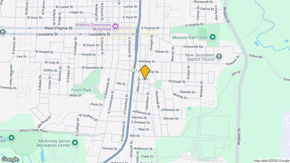 601 Short St Map and Location Details