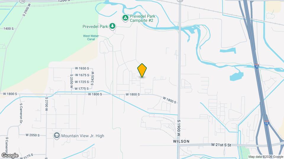 2085 W 1715 S Map and Location Details