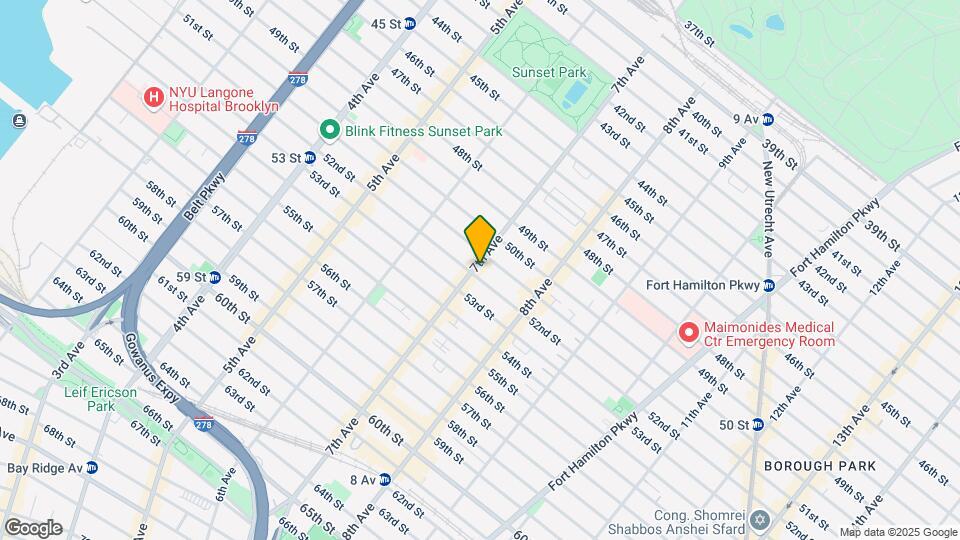 5117 Seventh Ave Map and Location Details