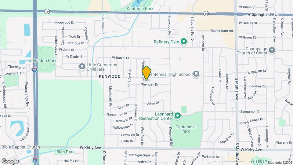 2604 Sheridan Dr Map and Location Details