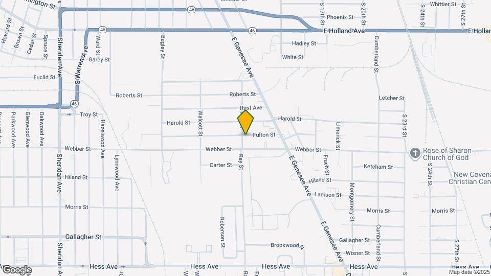 3400 Fulton St Map and Location Details