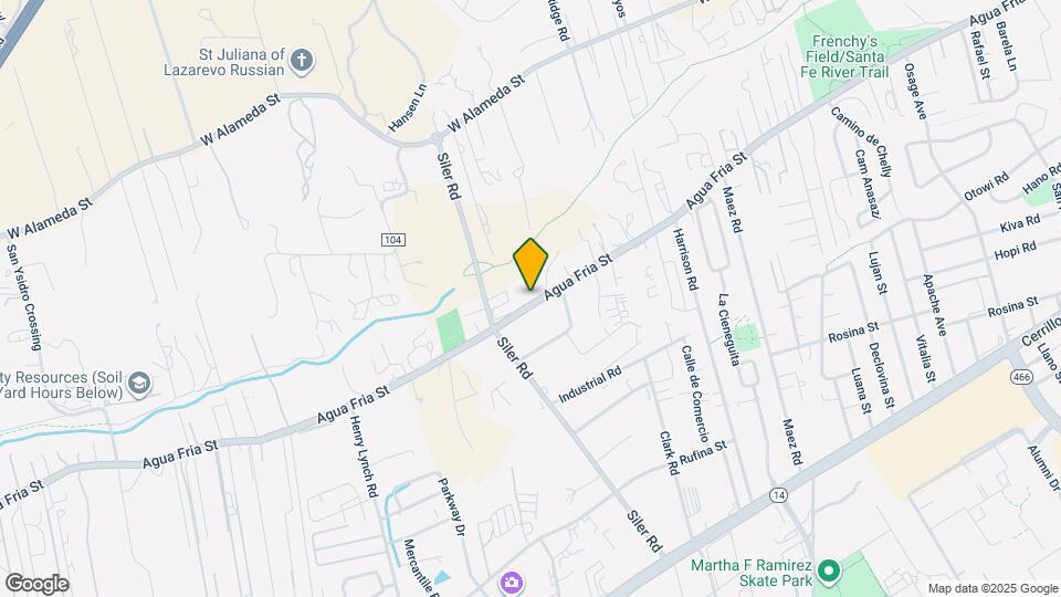 2845 Agua Fria St Map and Location Details