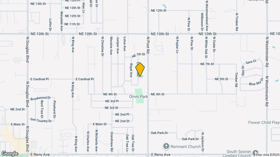 620 Lloyd Ave Map and Location Details