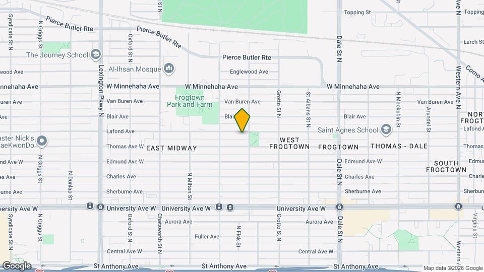 812 Lafond Ave Map and Location Details