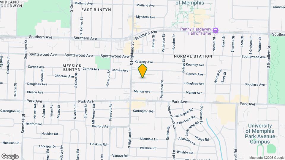 3542 Douglass Ave Map and Location Details