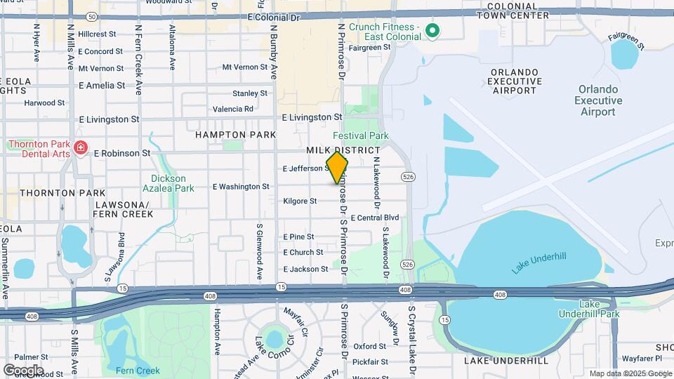 Primrose Orlando Map and Location Details