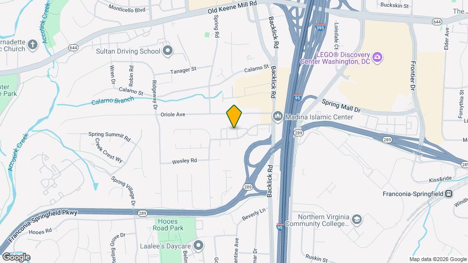 7043 Brocton Ct Mapa y Detalles de la Ubicación