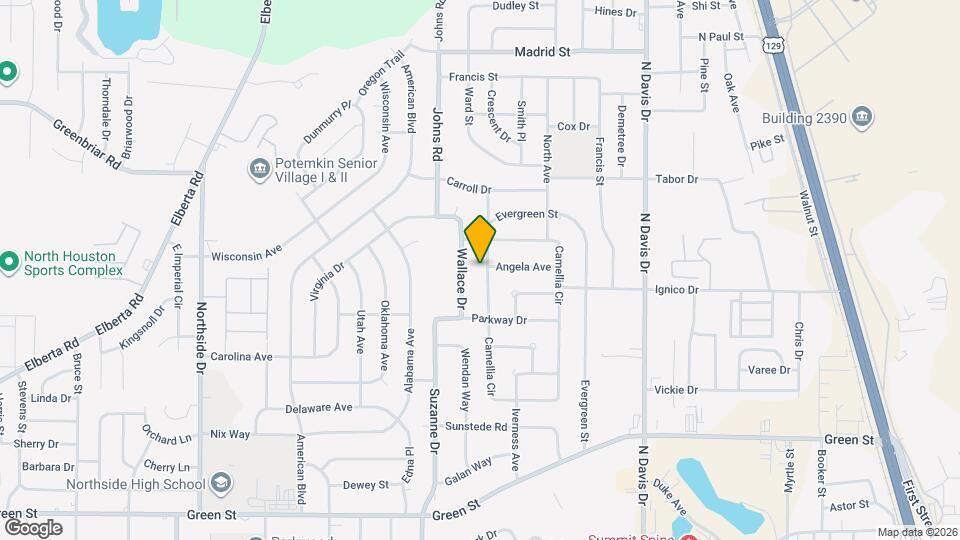 617 Camellia Cir Map and Location Details