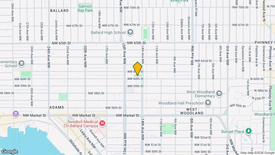 1412 NW 60th St Mapa y Detalles de la Ubicación