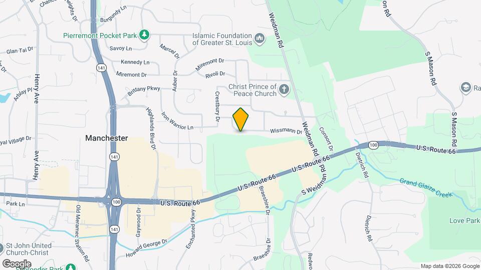 1226 Wissmann Dr Map and Location Details