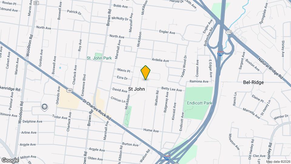 3007 Hilleman Ave Map and Location Details