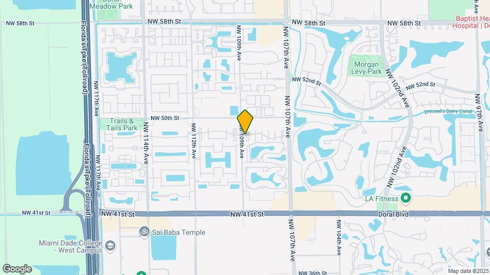 4858 NW 108th Psge Map and Location Details