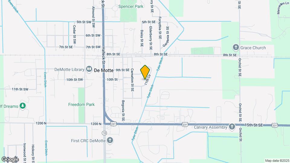 412 11th Cir SE, Unit Iron Lake Estates Map and Location Details