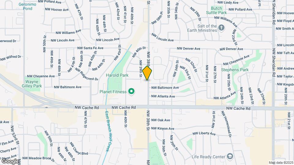 1606 NW 38th St Map and Location Details