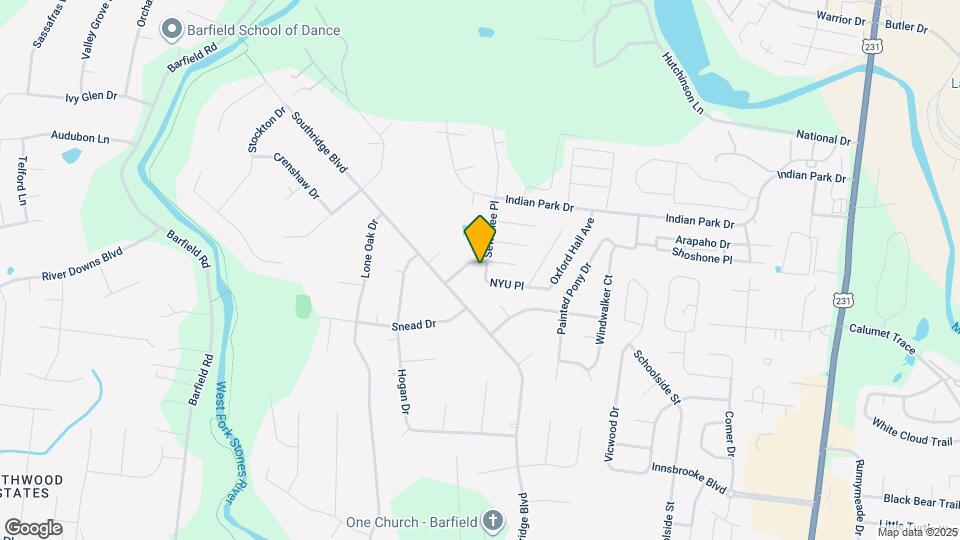 2728 Sewanee Pl Map and Location Details