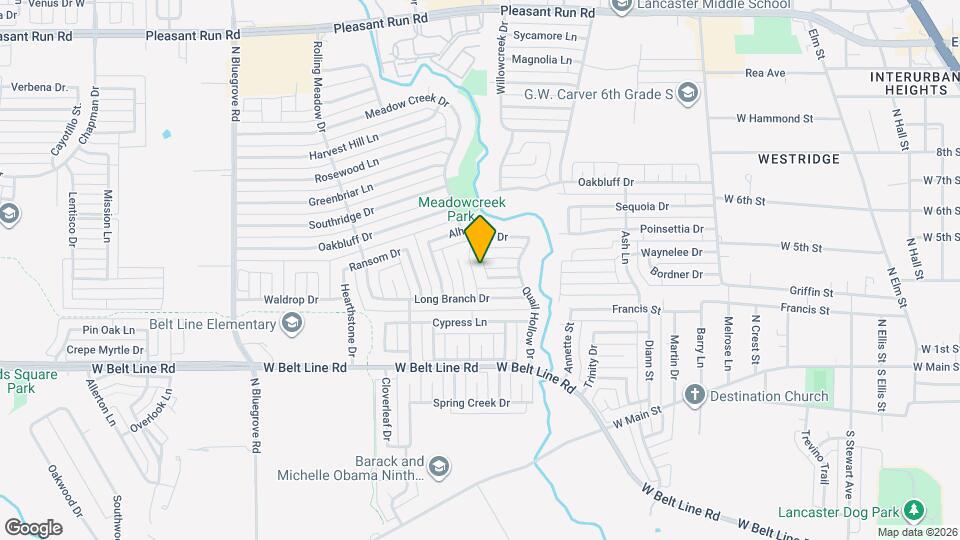 611 Hilton Dr Mapa y Detalles de la Ubicación