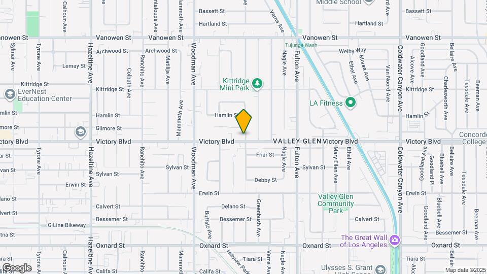 13507 Victory Blvd, Unit 11 Mapa y Detalles de la Ubicación