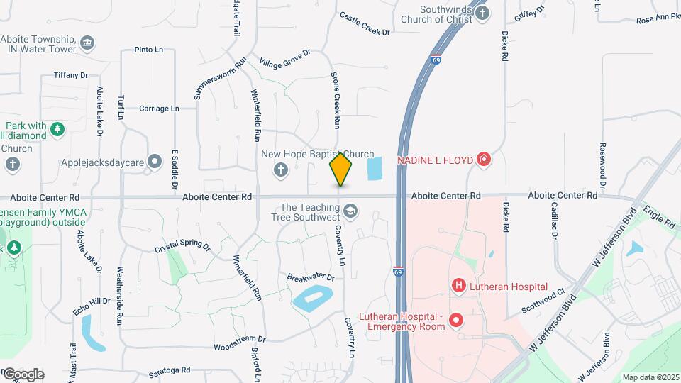 4135 Coventry Ln Map and Location Details