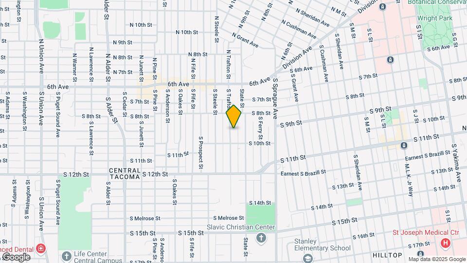 829 S Trafton St Map and Location Details