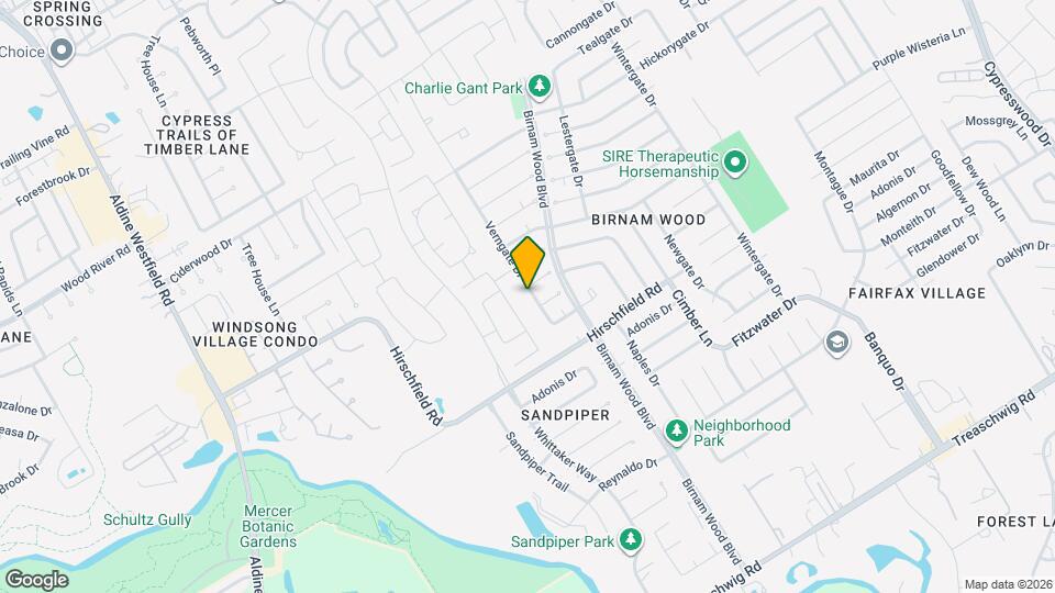 23435 Verngate Dr, Unit 206 Map and Location Details