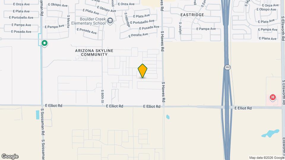 8243 E Petunia Ave Map and Location Details