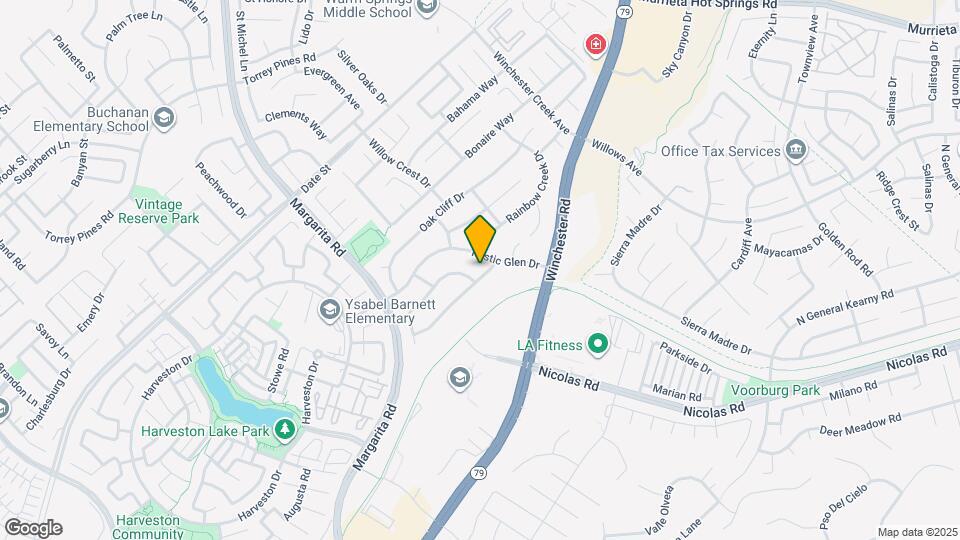 39651 Knollridge Dr Mapa y Detalles de la Ubicación