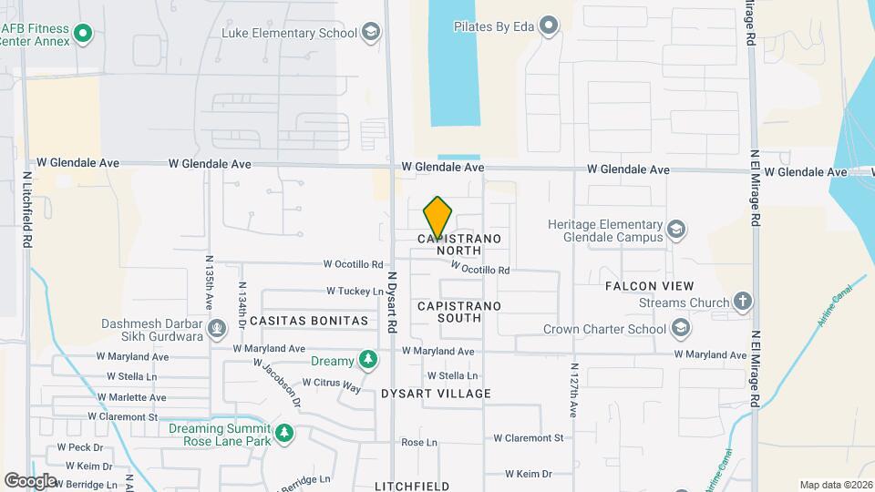 6728 N 130th Ave Map and Location Details