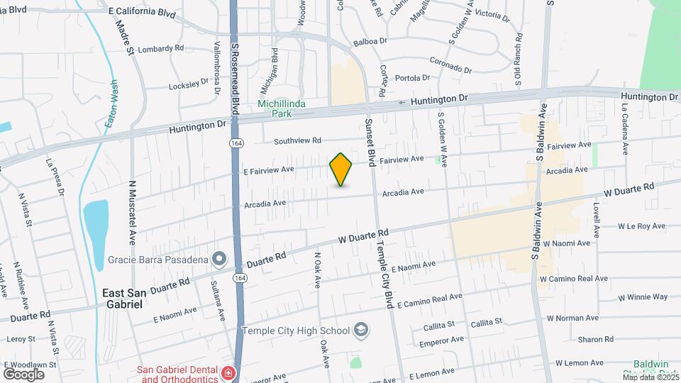 1145 E Arcadia Ave, Unit 4 Mapa y Detalles de la Ubicación