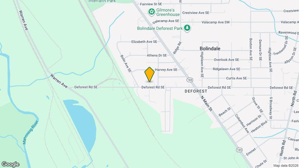 2785 Deforest Rd SE Map and Location Details