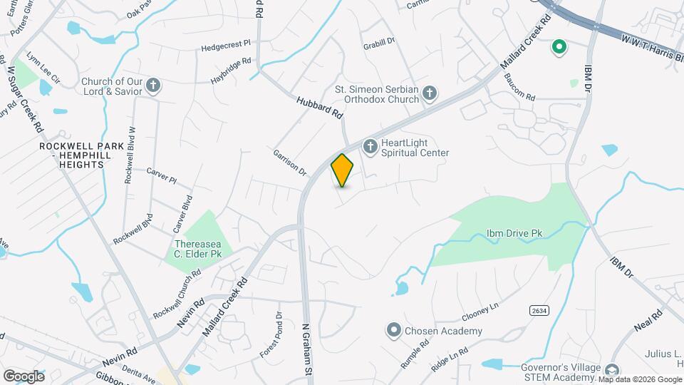 6117 Faron Wy Map and Location Details