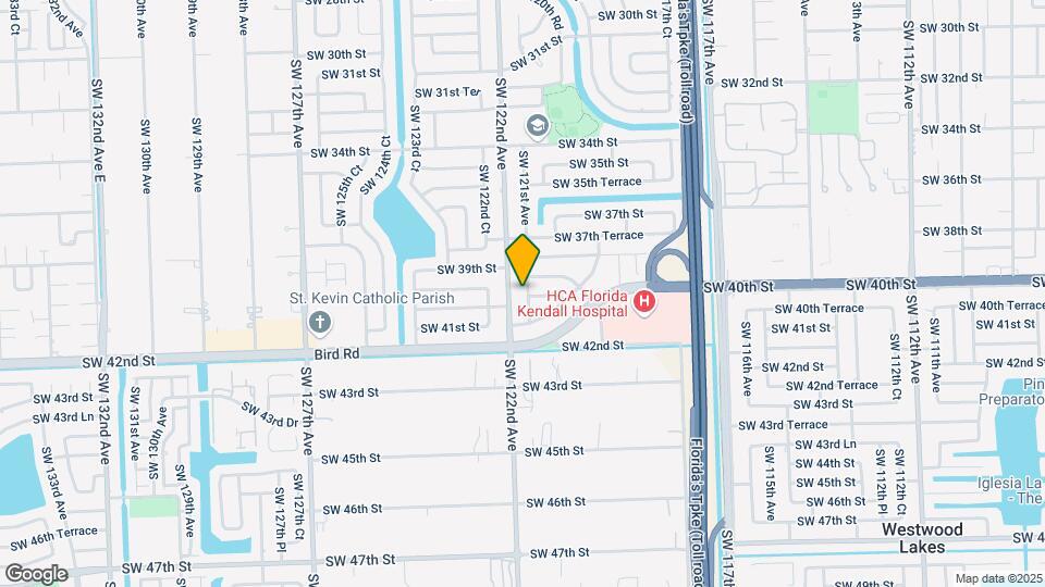 3980 SW 121st Ave Map and Location Details