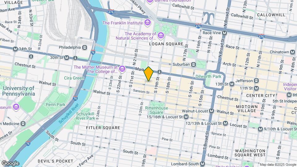 1929 Chestnut St-Unit -2R Map and Location Details