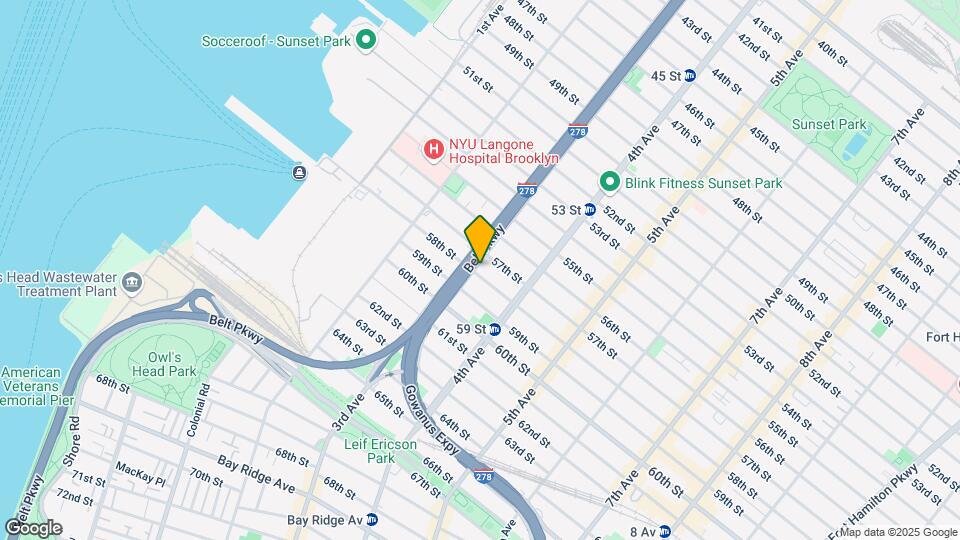 317-319 58th St Mapa y Detalles de la Ubicación