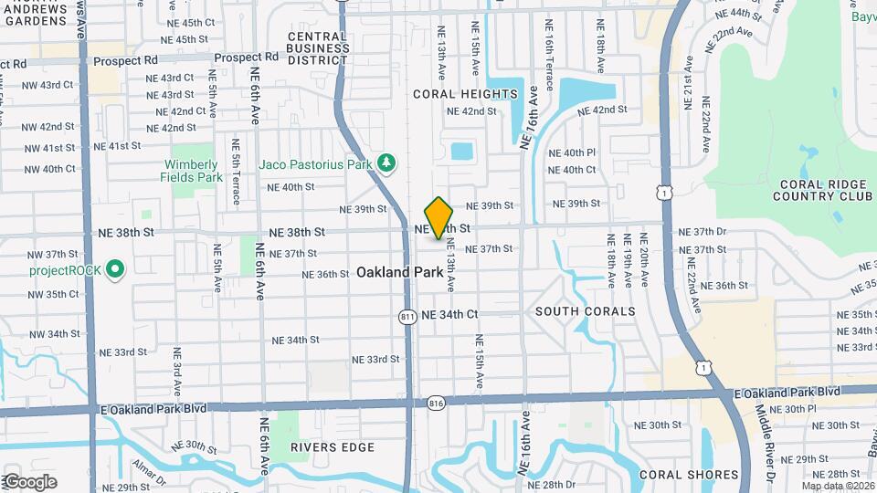 1273 NE 37th St Map and Location Details