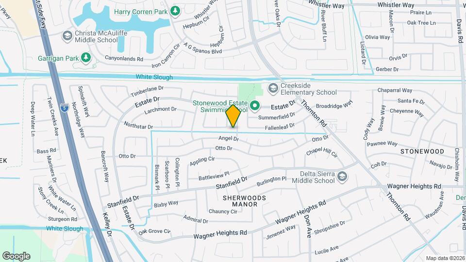 9717 Treetop Dr Map and Location Details