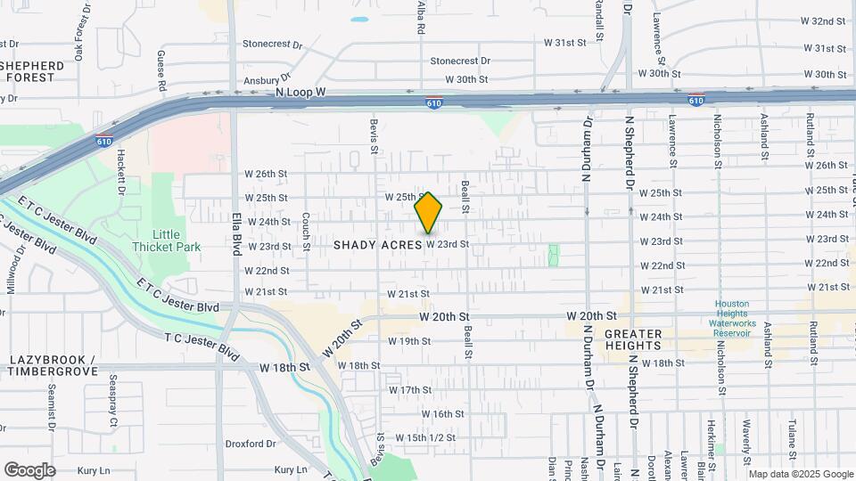 1141 W 23rd St Map and Location Details