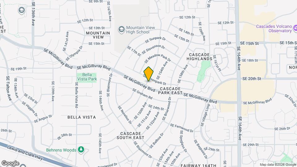2007 SE Park Crest Ave Mapa y Detalles de la Ubicación