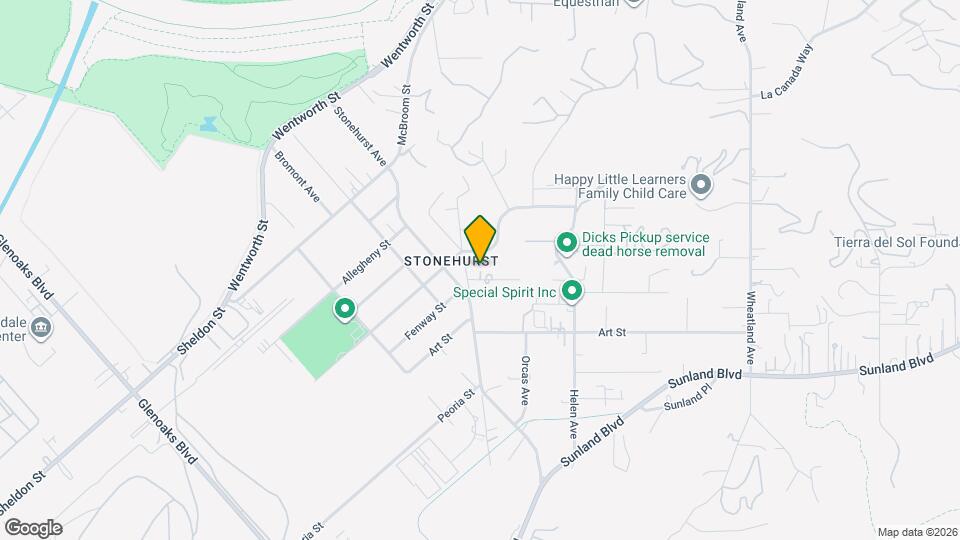 10941 Walnut Dr Mapa y Detalles de la Ubicación