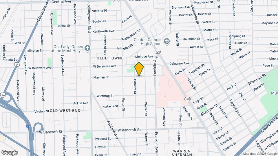121 Machen St Mapa y Detalles de la Ubicación